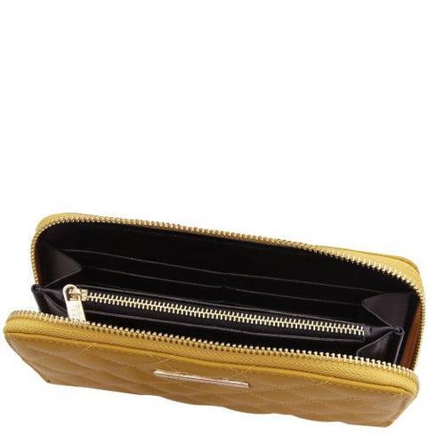 Penelope - Exclusive zip around soft leather wallet
